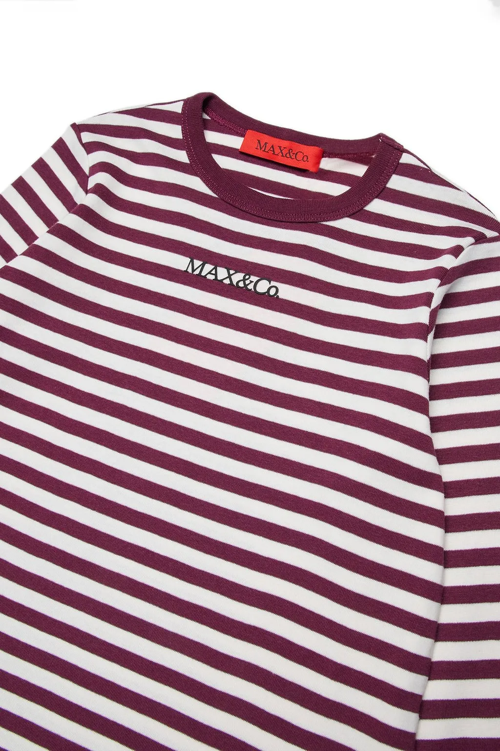 Striped Crewneck Dress