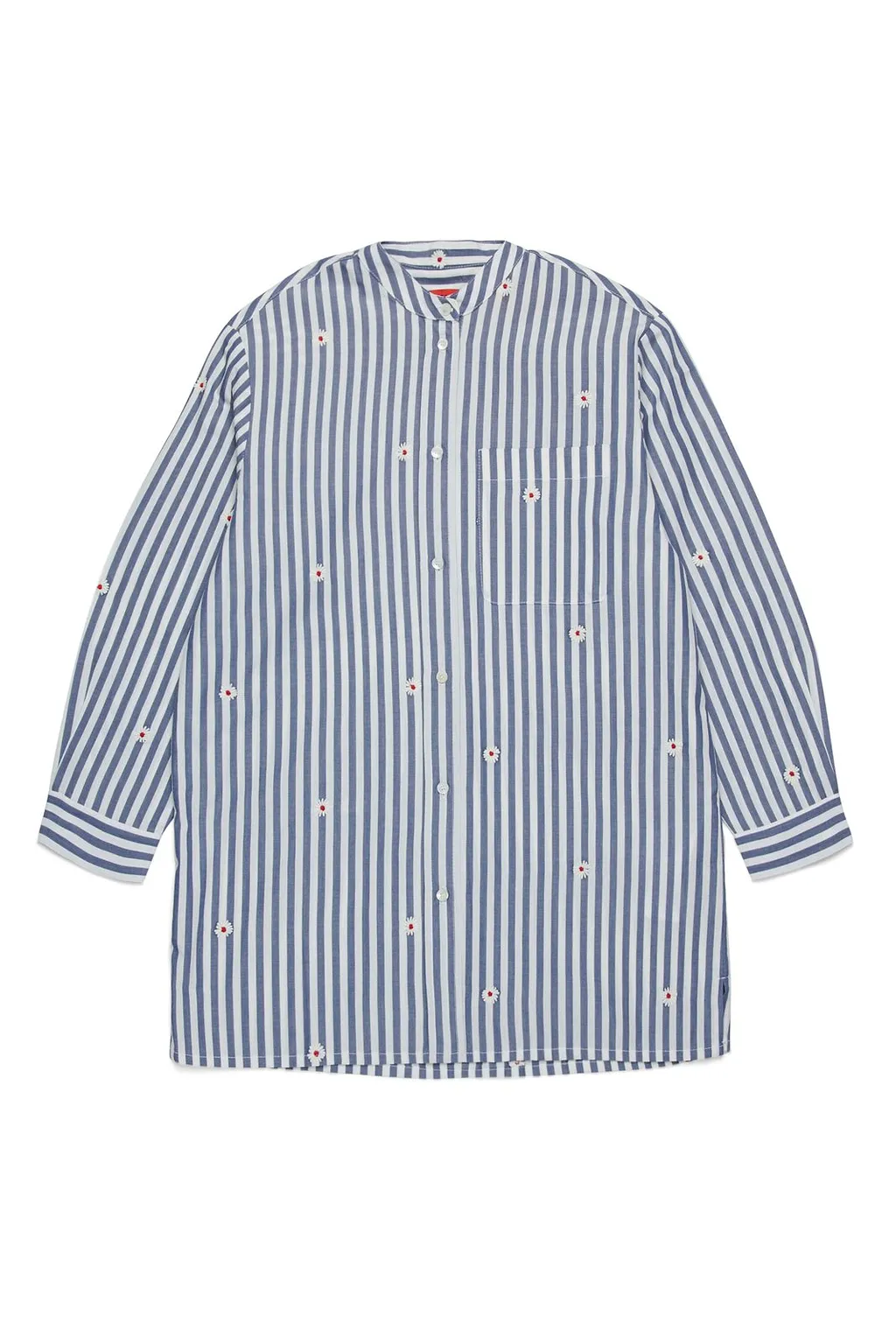 Max&Co. Kids Striped Button-Up Dress