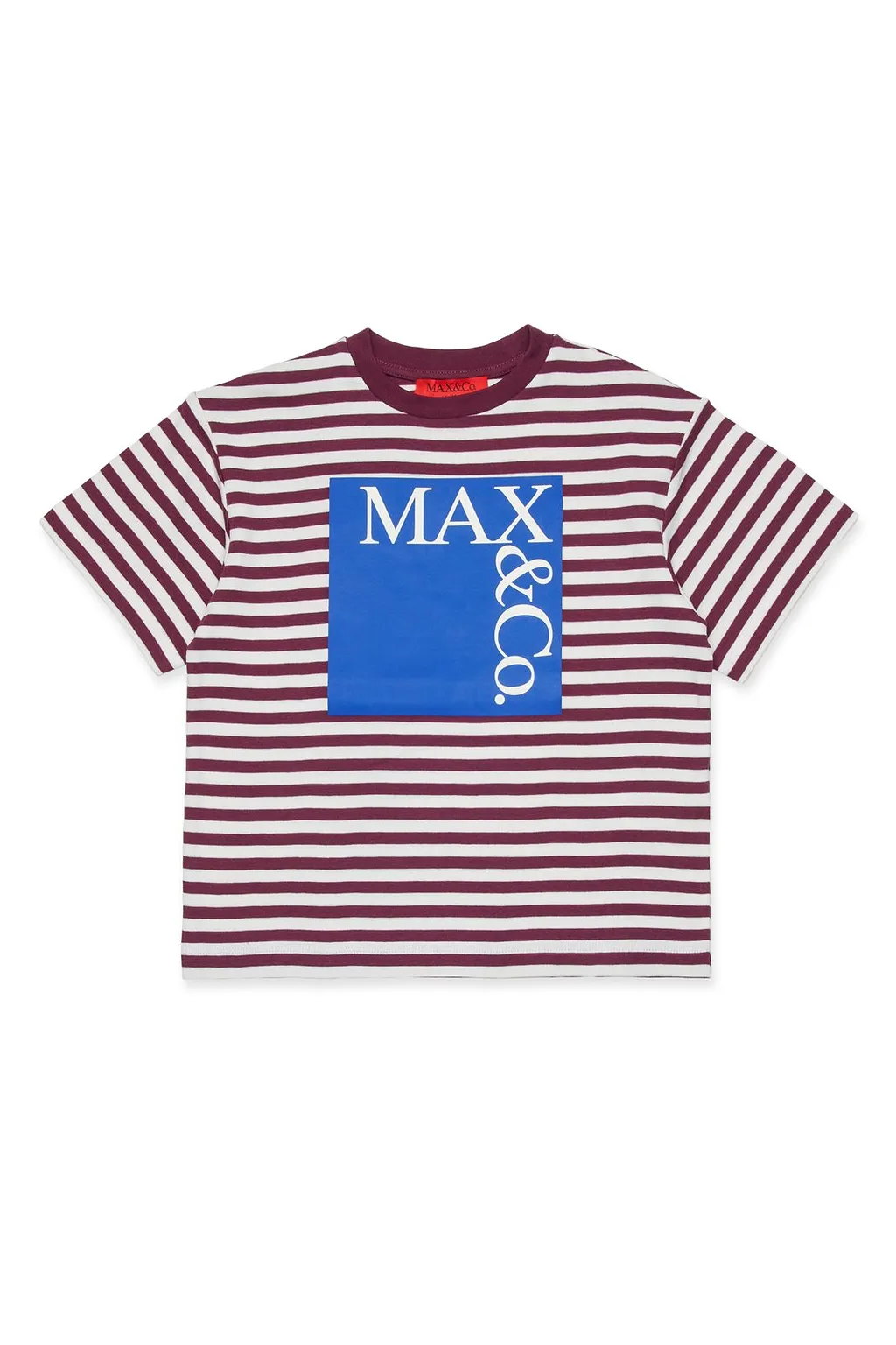 Max&Co. Kids Striped Crewneck T-Shirt