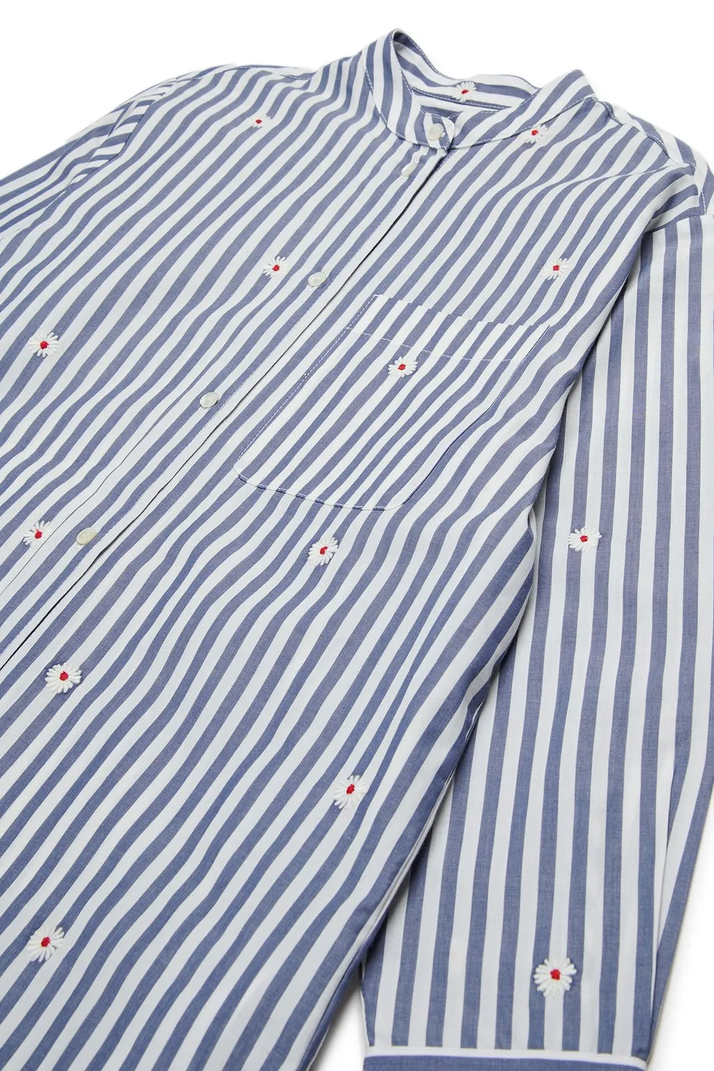 Max&Co. Kids Striped Button-Up Dress