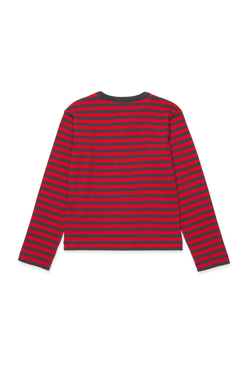 Max&Co. Kids Striped Crewneck Long-Sleeved T-Shirt