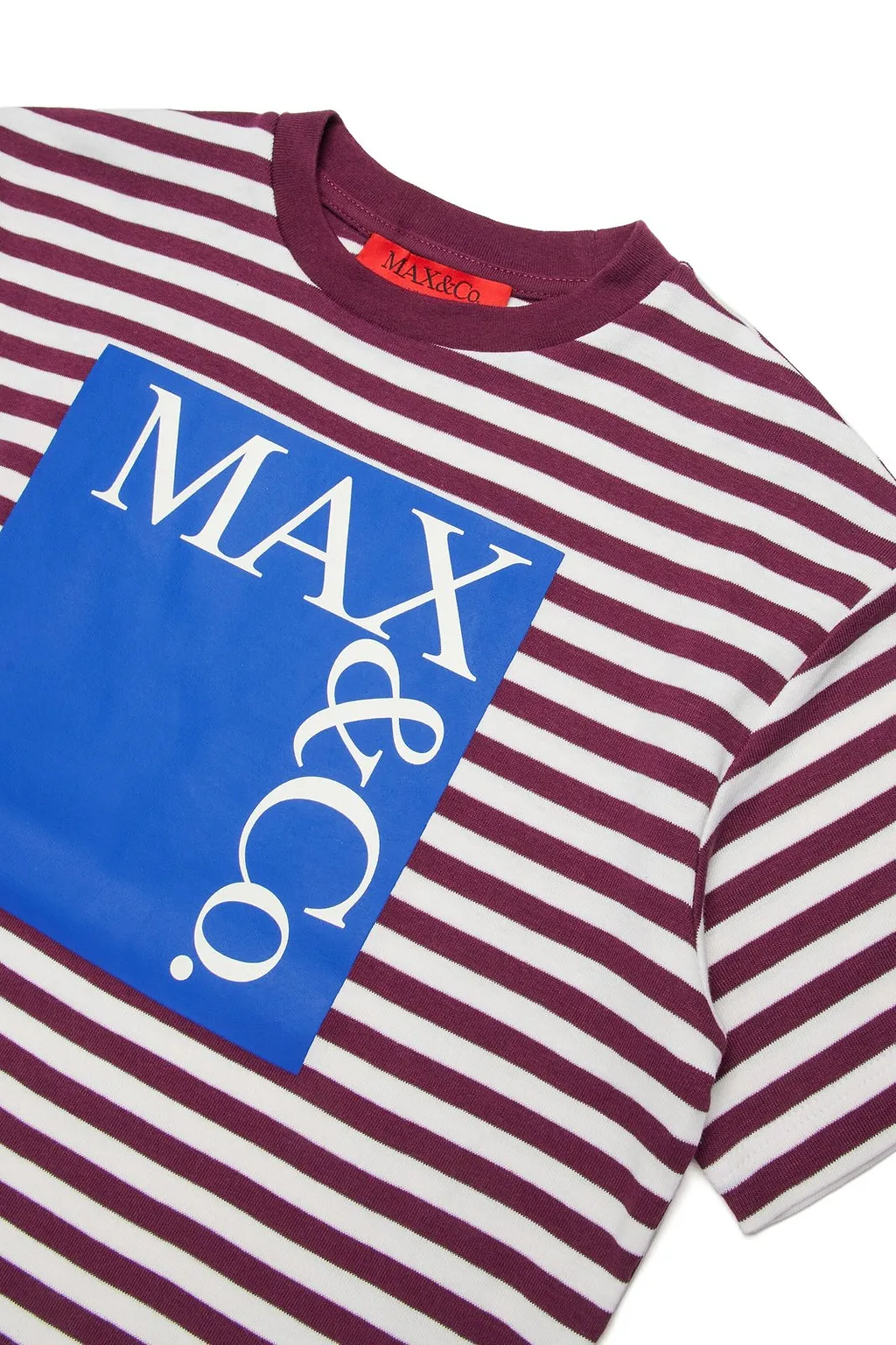 Max&Co. Kids Striped Crewneck T-Shirt