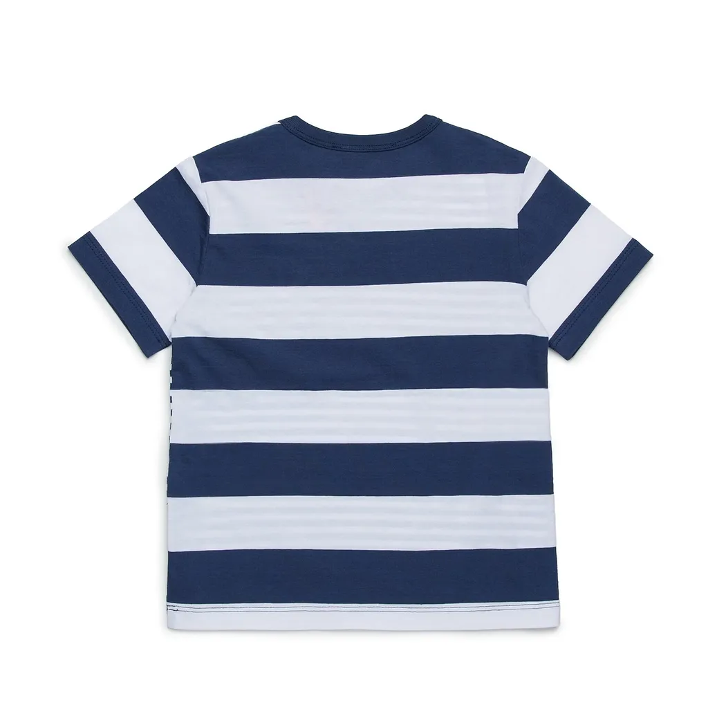 Max&Co. Kids Striped Crewneck T-Shirt