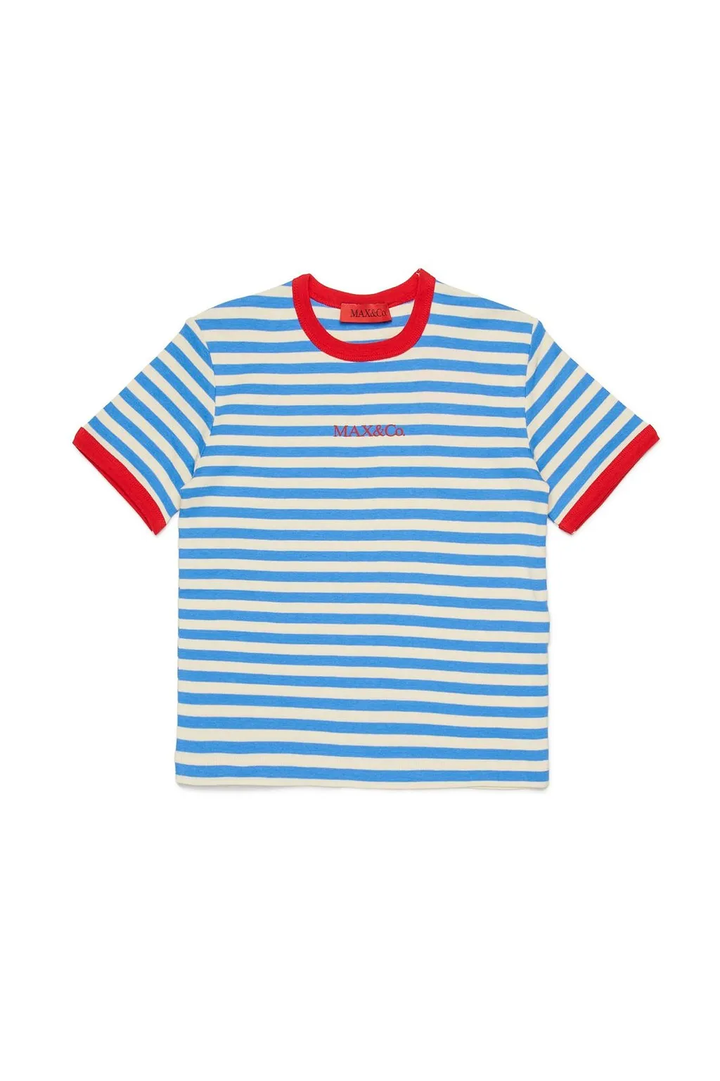 Max&Co. Kids Striped Crewneck T-Shirt