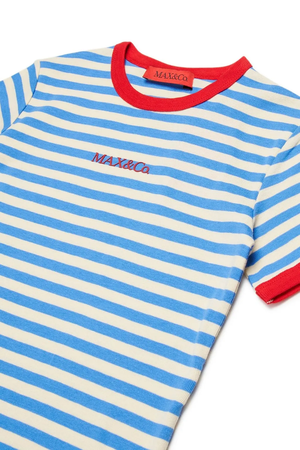 Max&Co. Kids Striped Crewneck T-Shirt