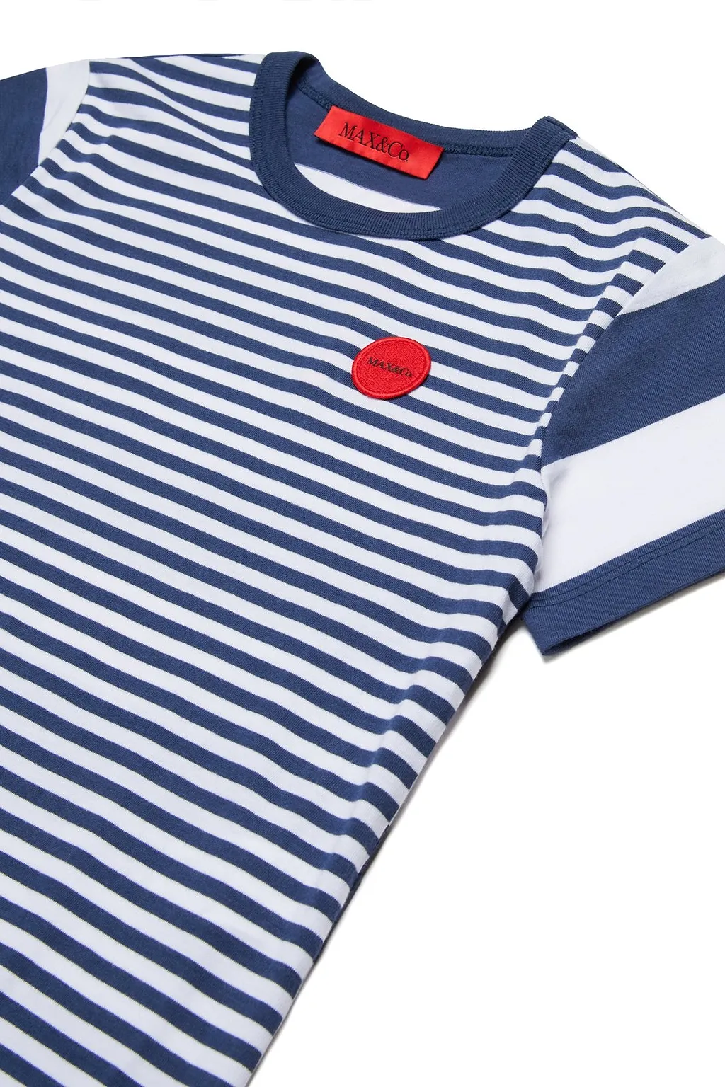 Max&Co. Kids Striped Crewneck T-Shirt