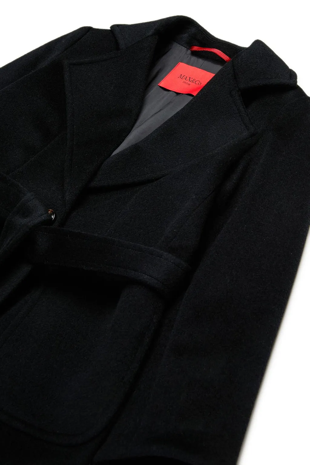 Tied-Waist Long Coat