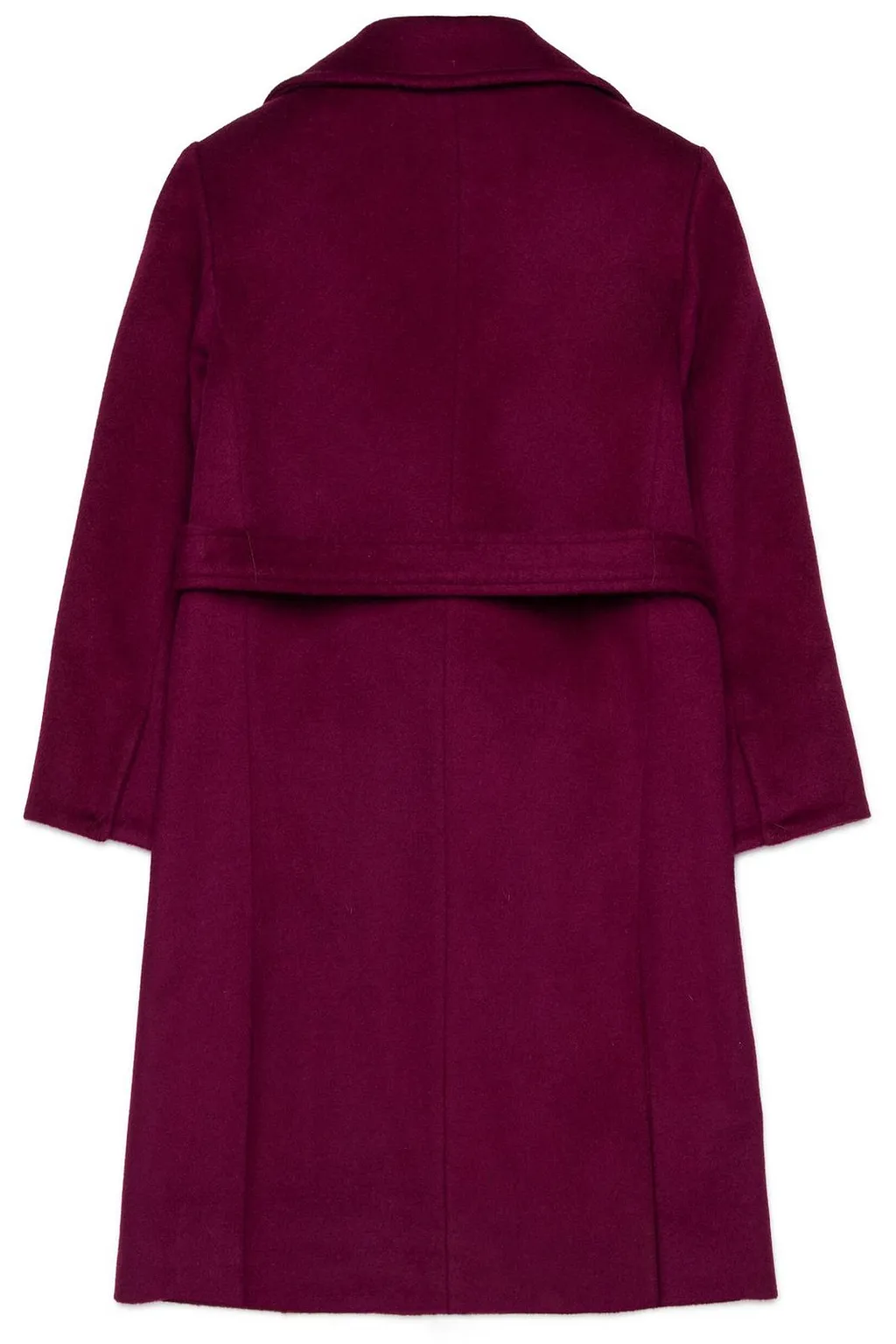 Max&Co. Kids Tied-Waist Long Coat