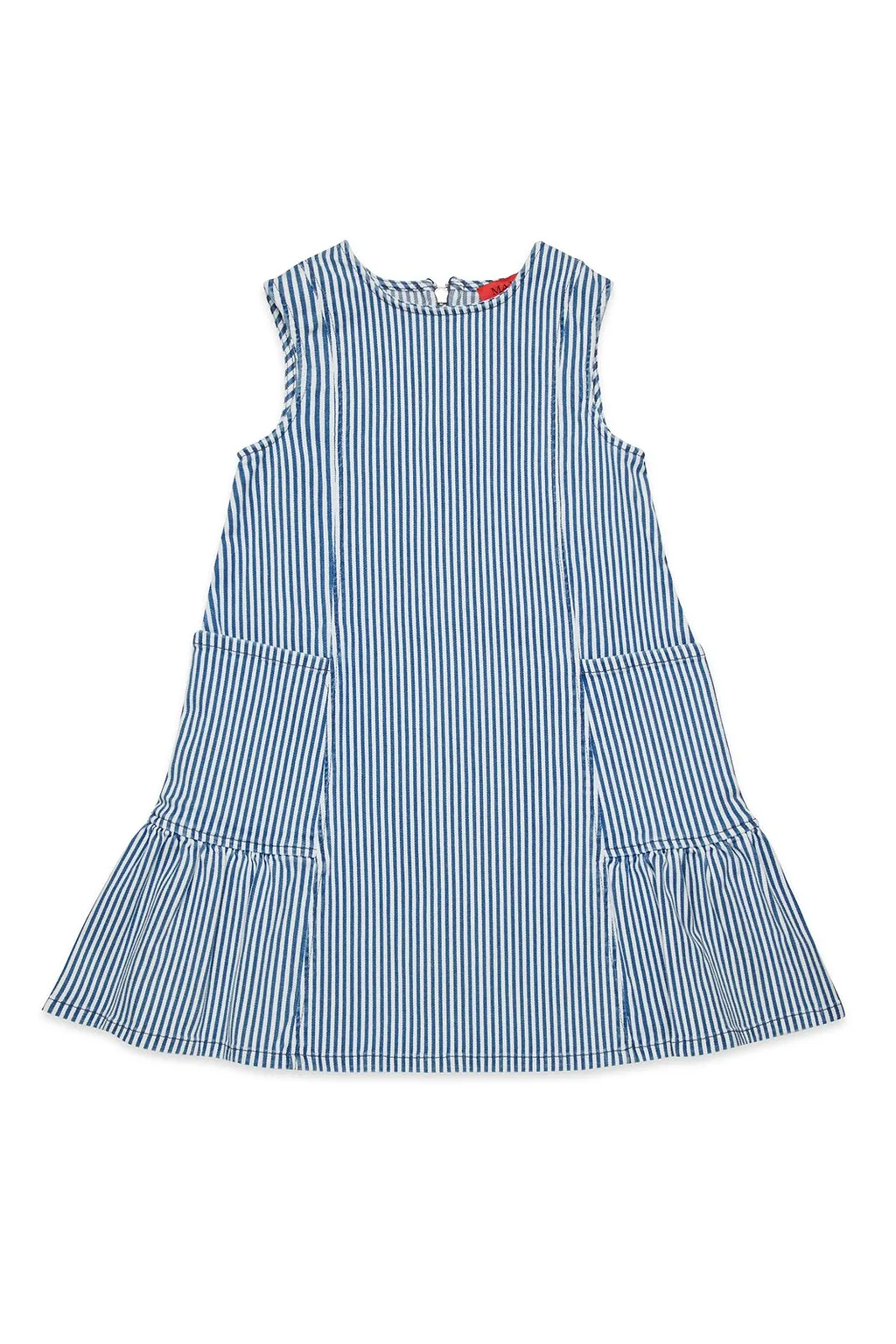 Max&Co. Kids Striped Sleeveless Dress