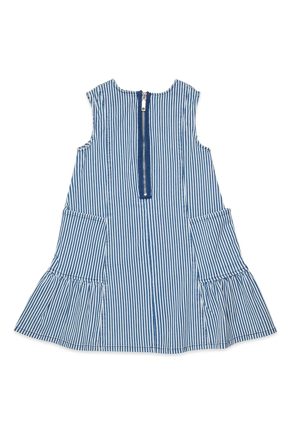 Max&Co. Kids Striped Sleeveless Dress