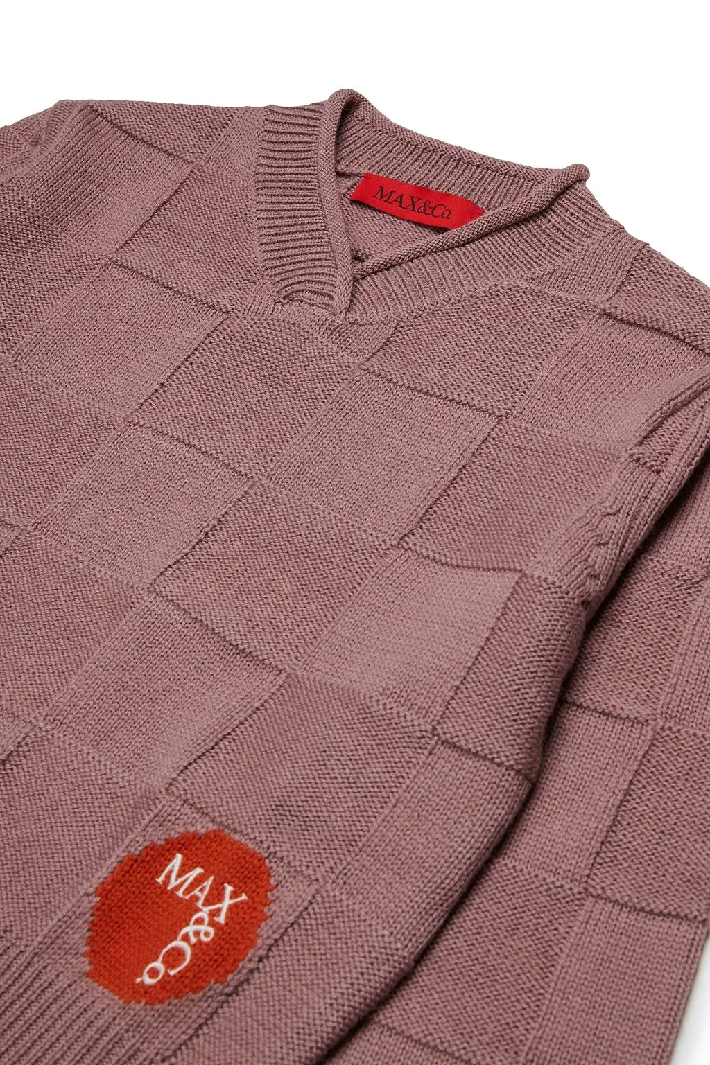 V-Neck Knitted Jumper