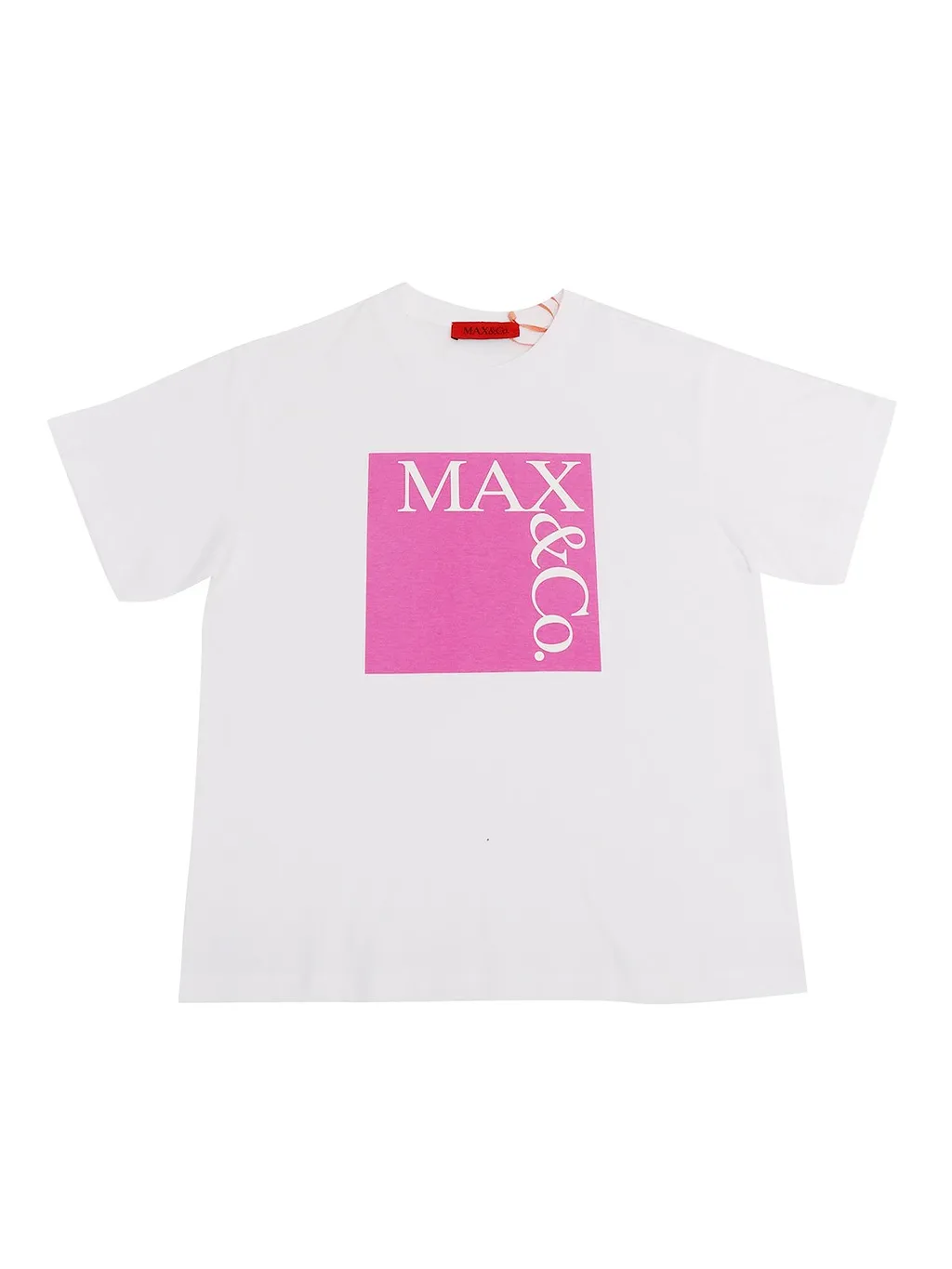 Max&Co. Kids Logo Printed Crewneck T-Shirt