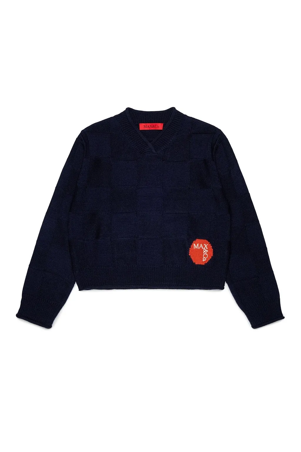 Max&Co. Kids V-Neck Knitted Jumper
