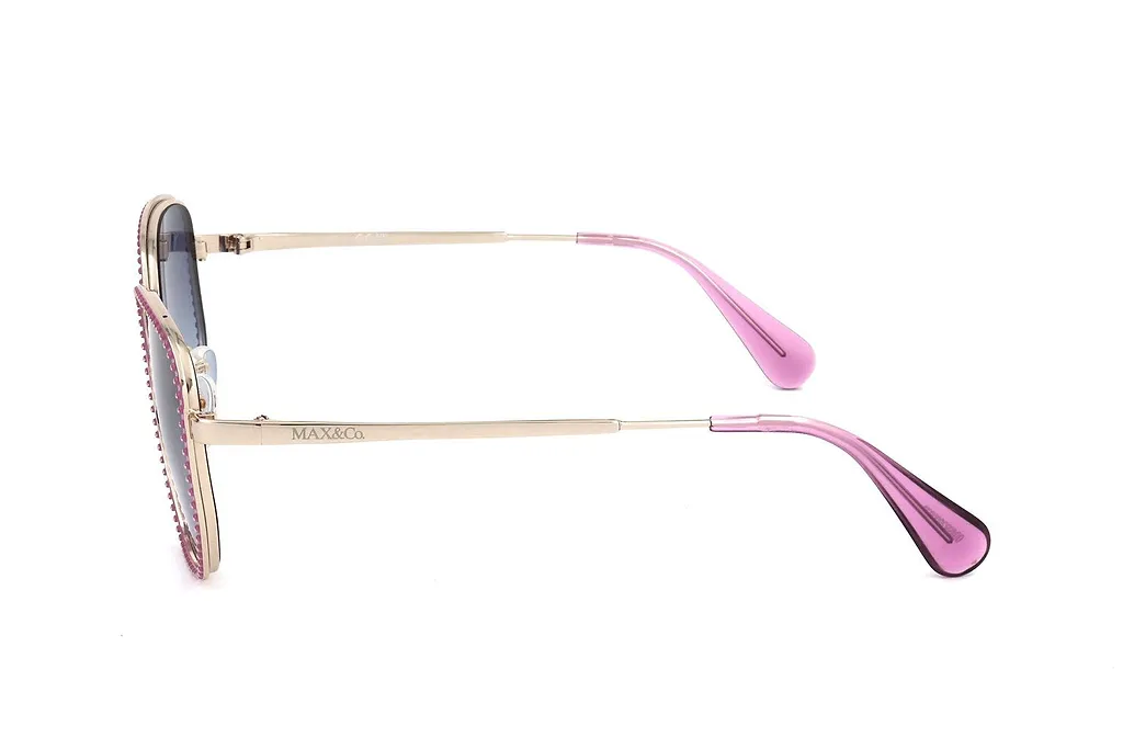Max&Co. Studded Square-Frame Sunglasses