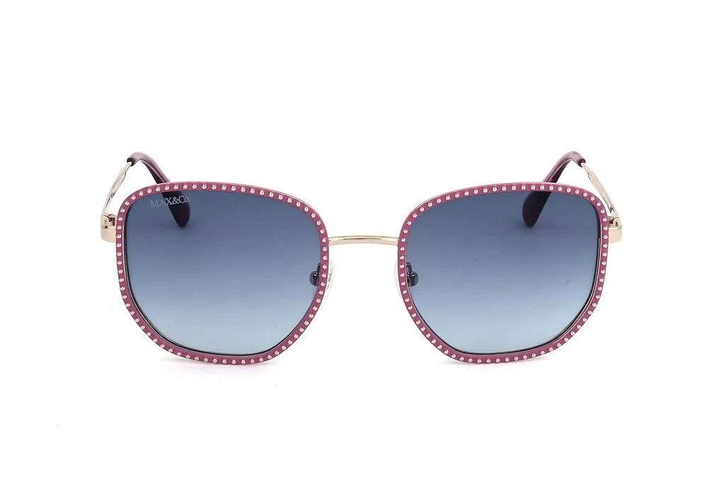 Max&Co. Studded Square-Frame Sunglasses