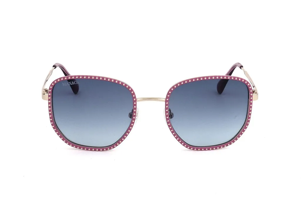 Max&Co. Studded Square-Frame Sunglasses