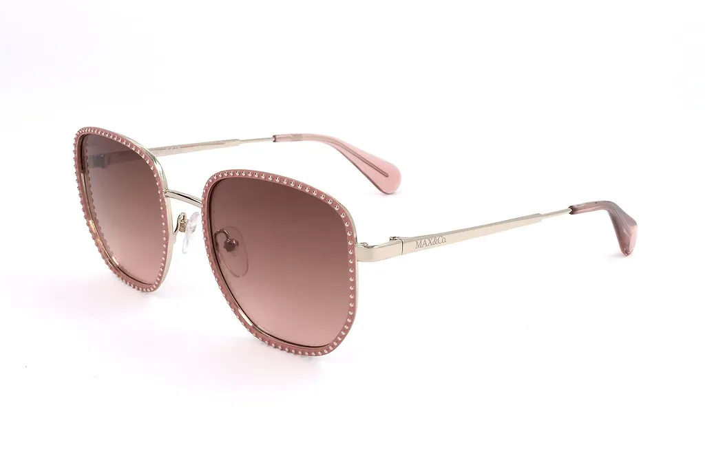 Max&Co. Studded Square-Frame Sunglasses