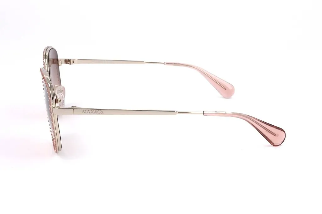 Max&Co. Studded Square-Frame Sunglasses