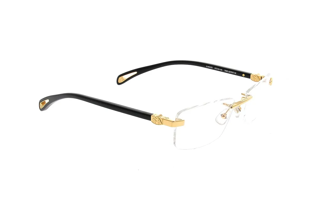 Maybach Eyewear The Artist Ix Rectangular Frame Glasses