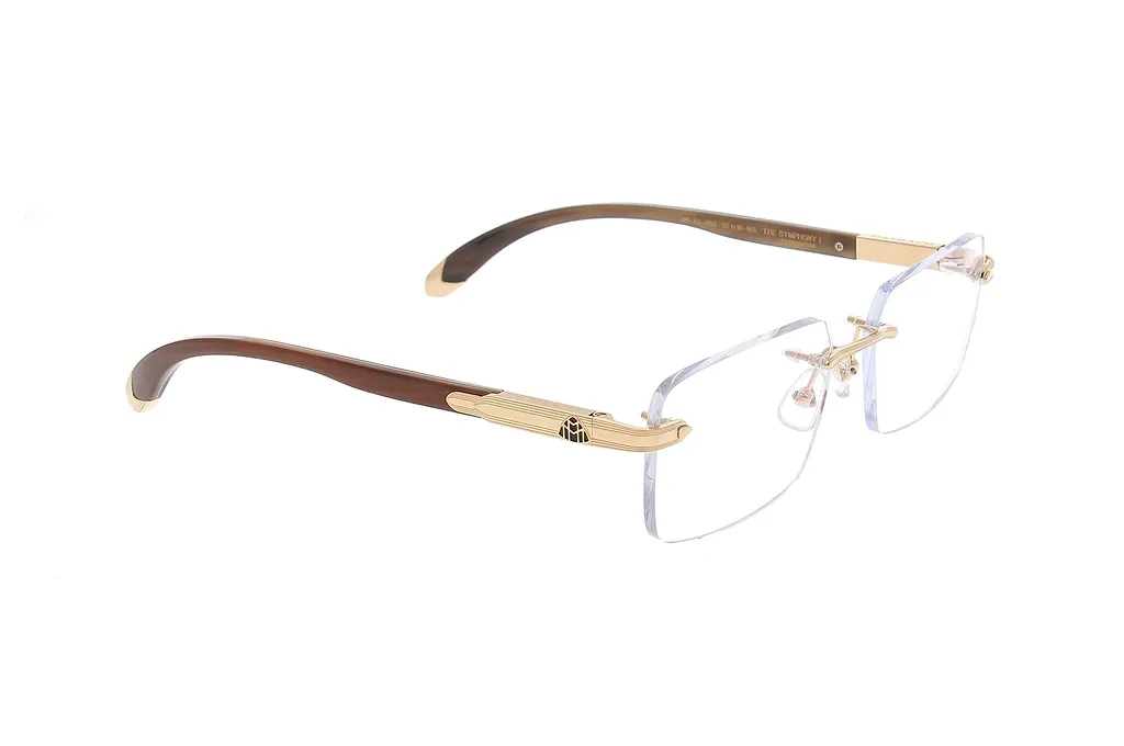 The Symphony I Rectangular Frame Glasses