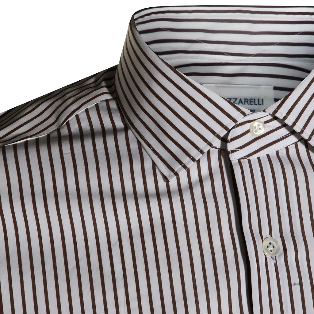 Mazzarelli Striped Long-Sleeve Shirt