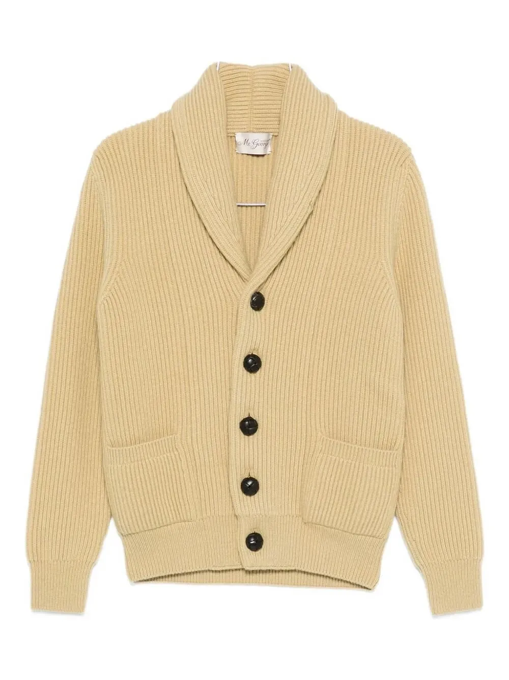 Mc George Shawl-Collar Knitted Cardigan