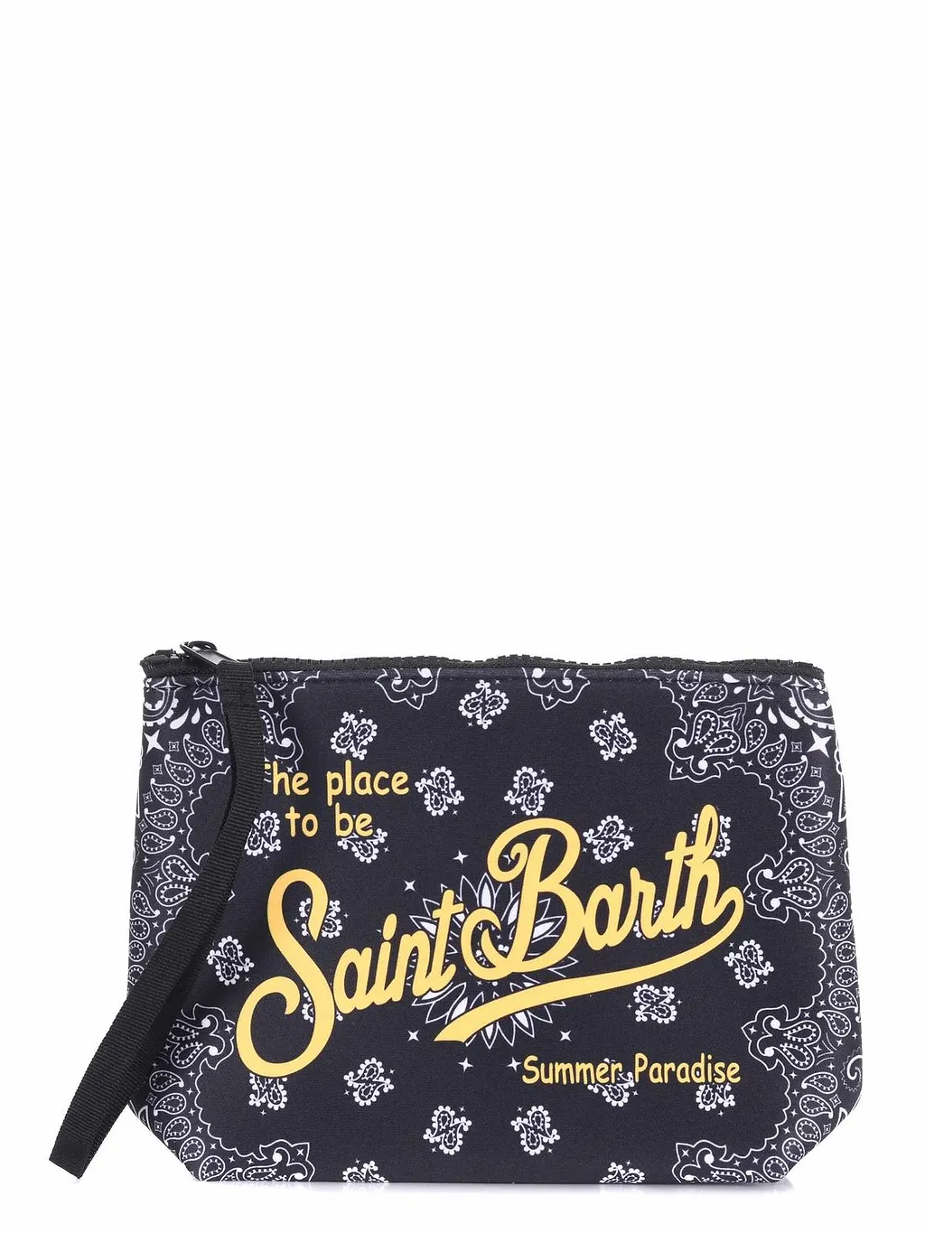 Aline Printed Wristlet Bag