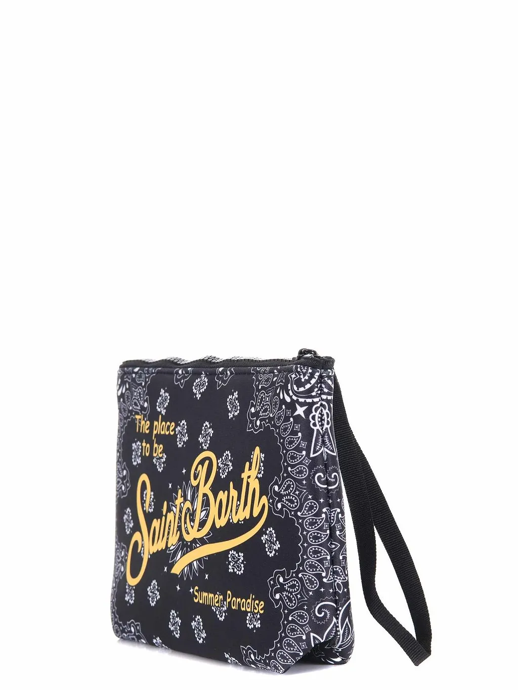 Aline Printed Wristlet Bag