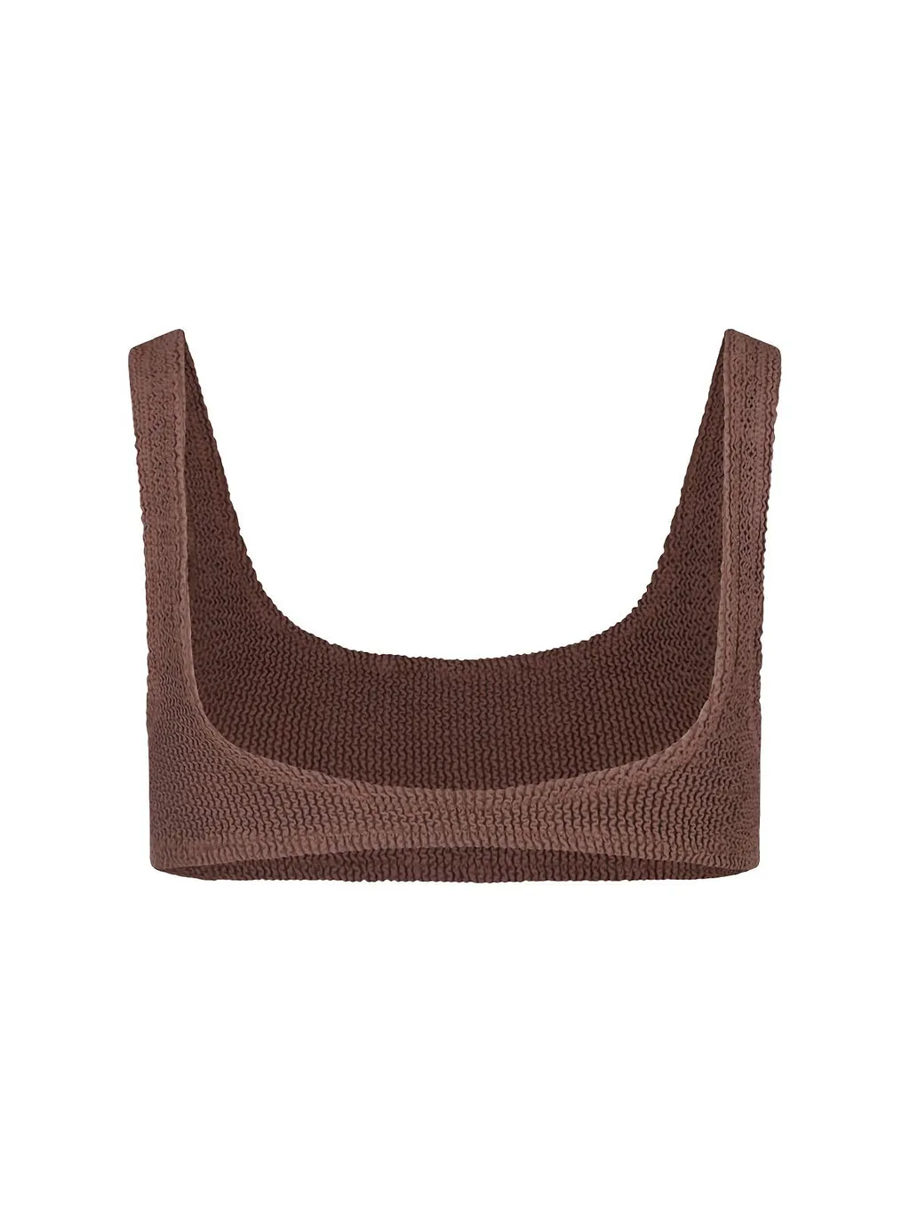 Naima Crinkle Bralette Bikini Top