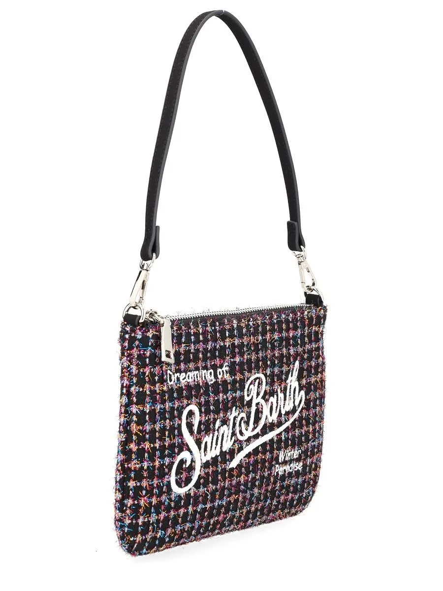 Mc2 Saint Barth Tweed Shoulder Bag