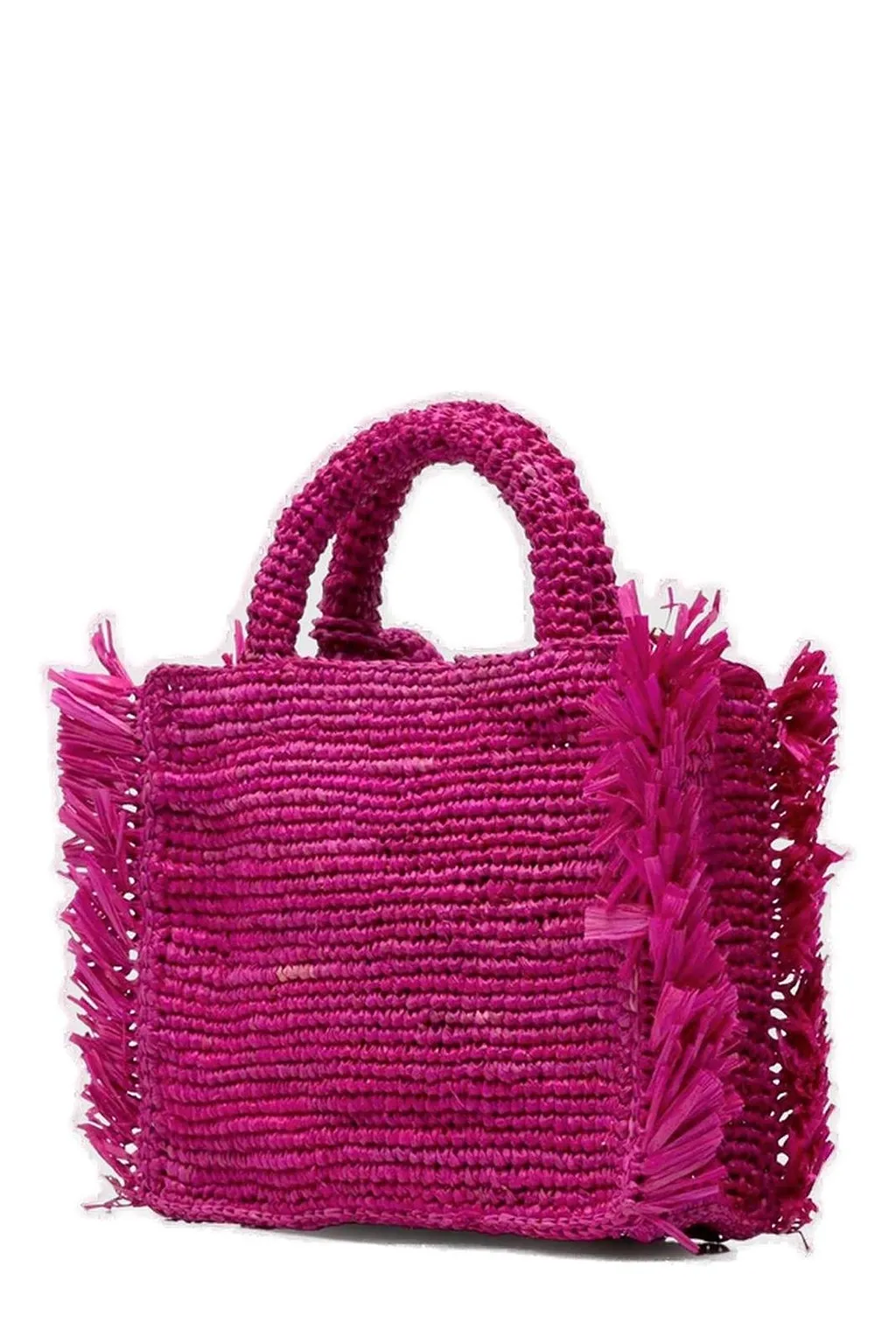 Mc2 Saint Barth Vanity Fringed Mini Tote Bag