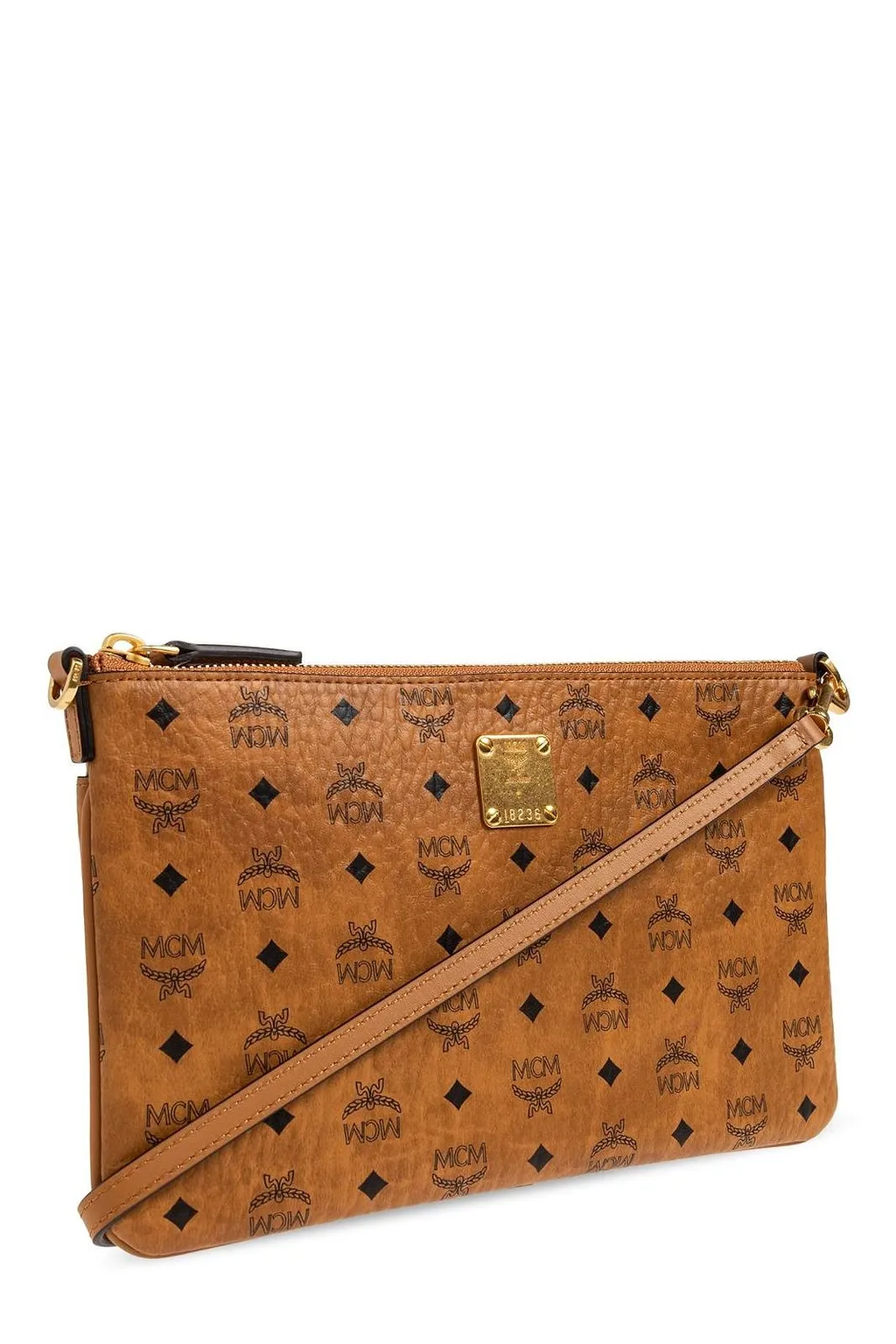 Mcm Aren Monogram Mini Shoulder Bag