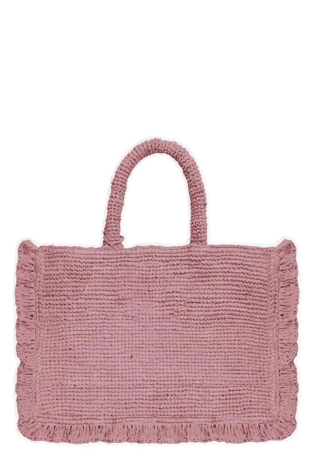 Mc2 Saint Barth Ruffled-Trim Tote Bag