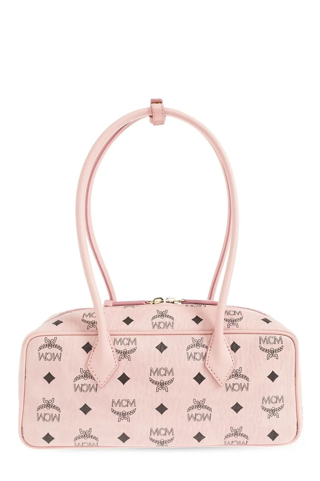 Mcm Aren Zip-Up Bag