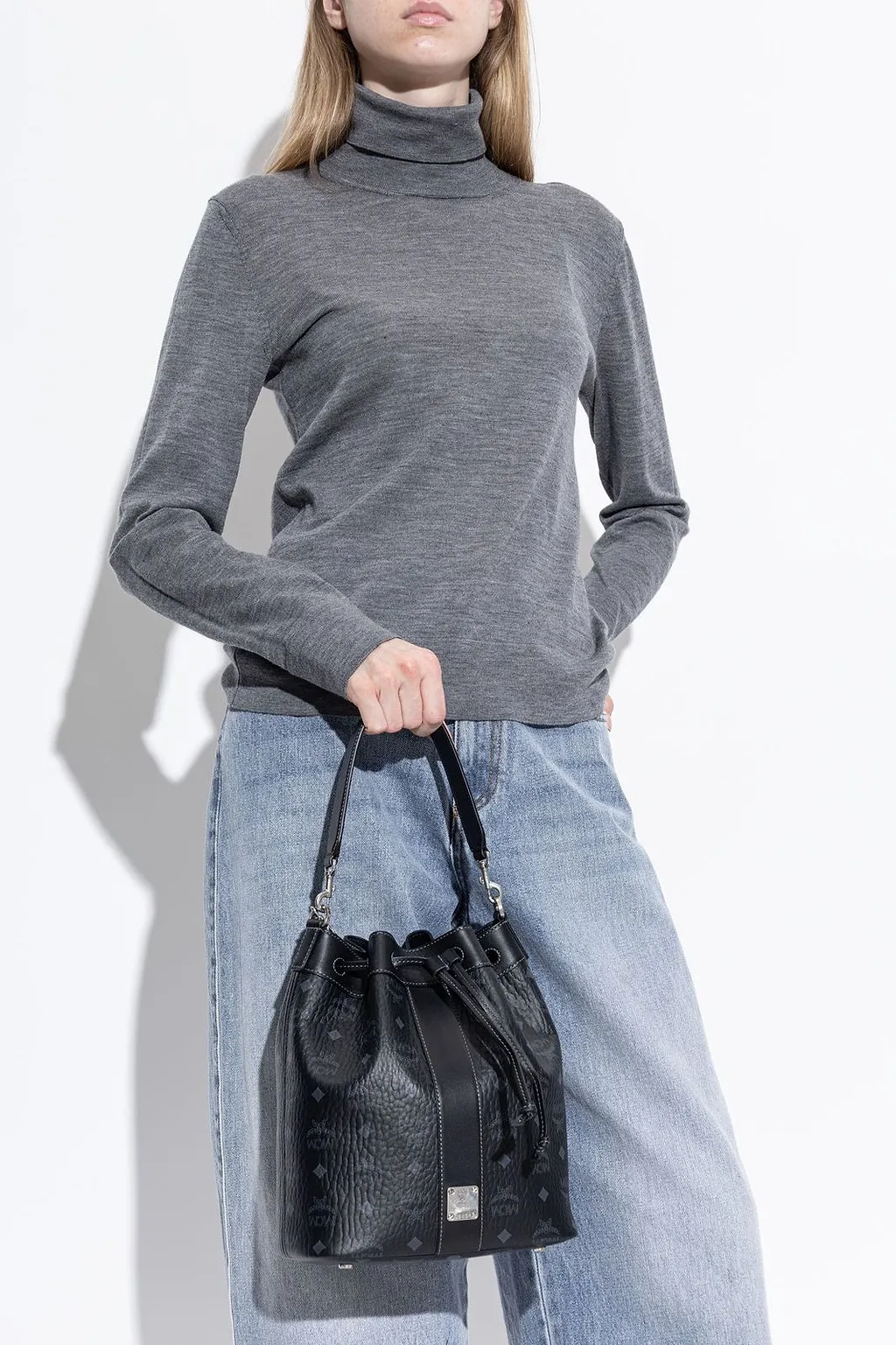 Dessau Monogram Bucket Bag