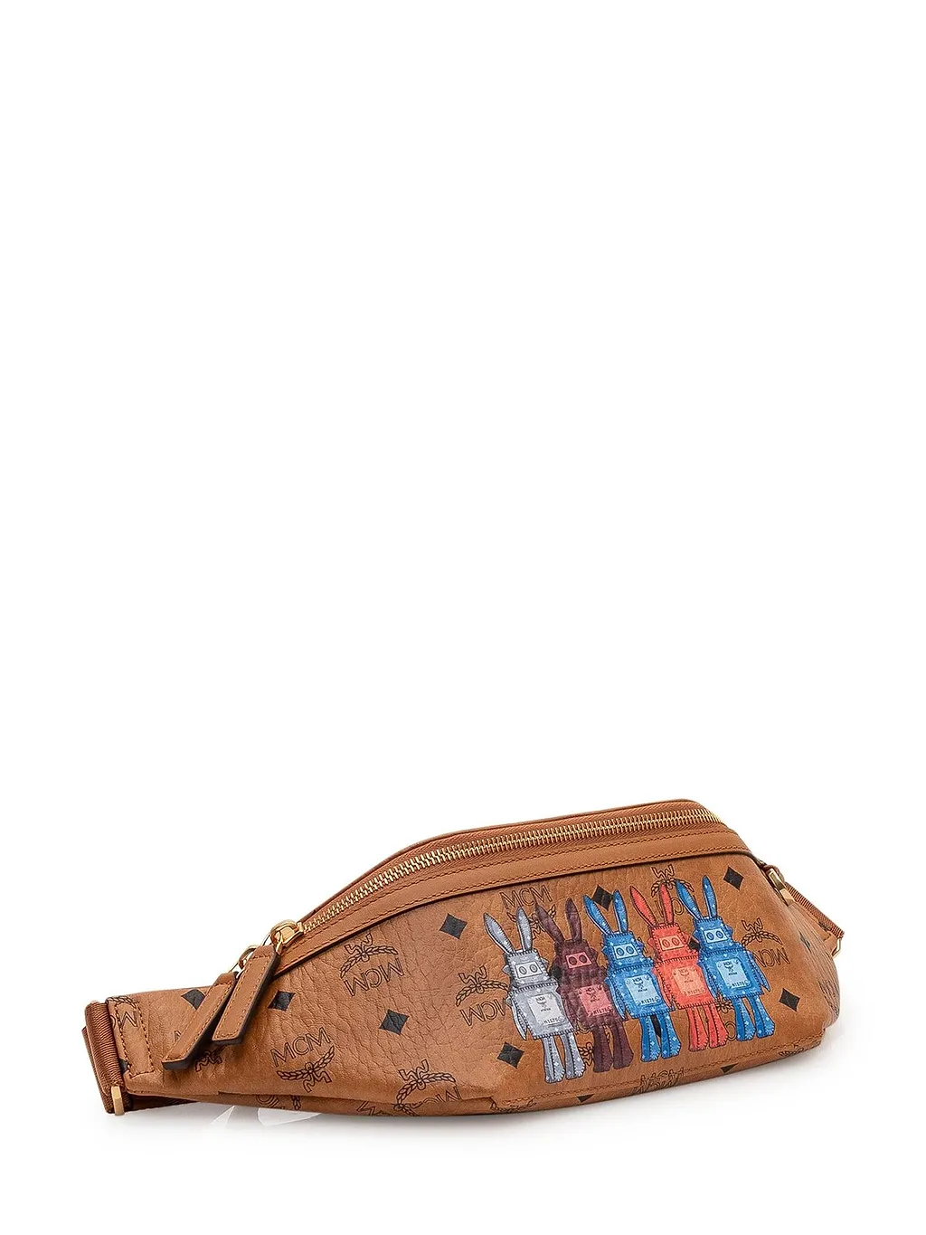 Mcm Fursten Printed Belt Bag