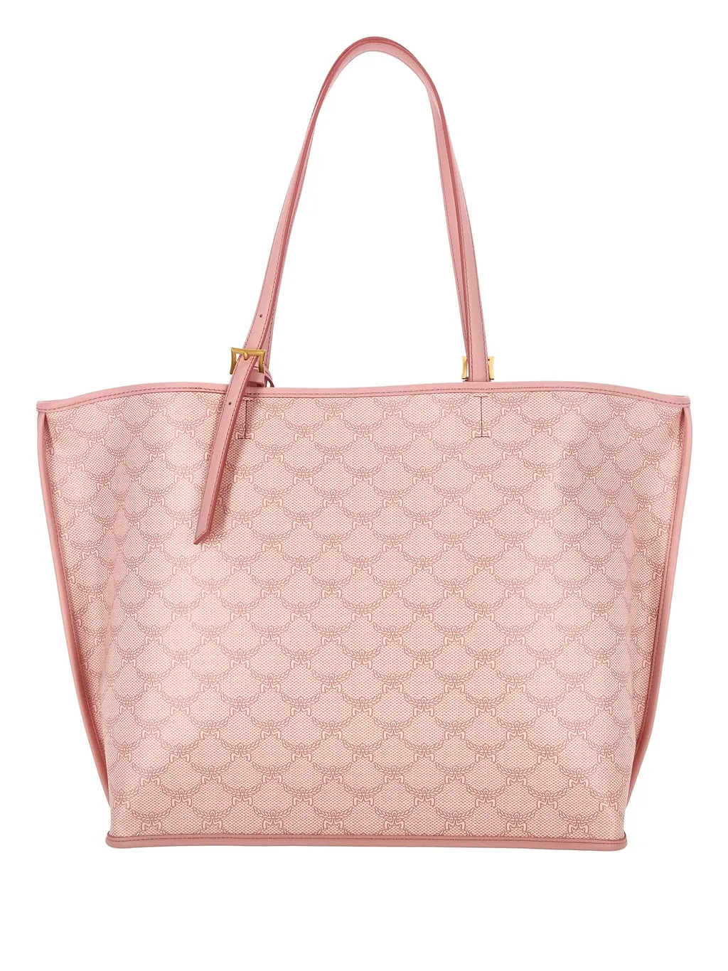 Mcm Medium Himmel Lauretos Top Handle Bag