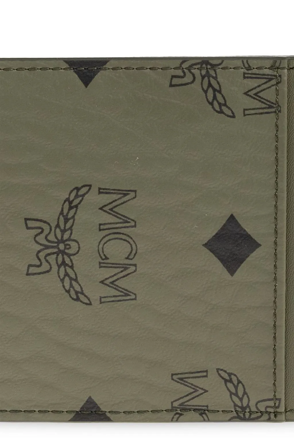 Mcm Visetos Monogram Card Holder