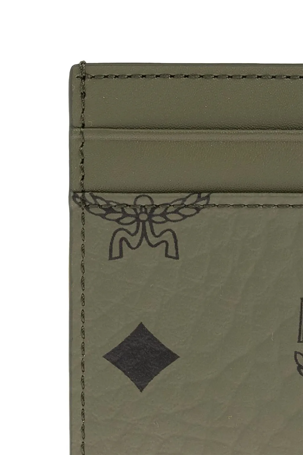 Mcm Visetos Monogram Card Holder