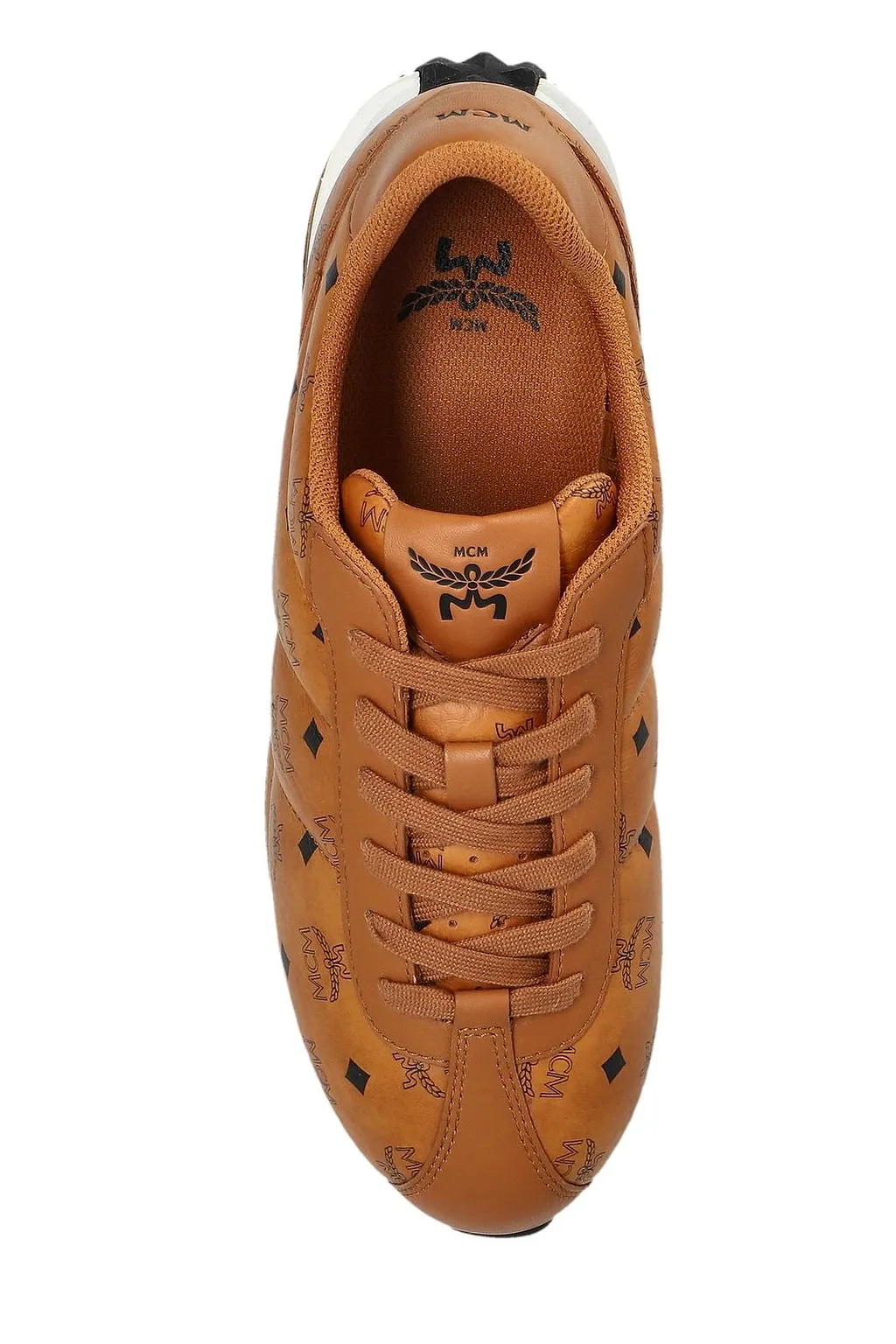 Mcm Monogram Lace-Up Sports Shoes