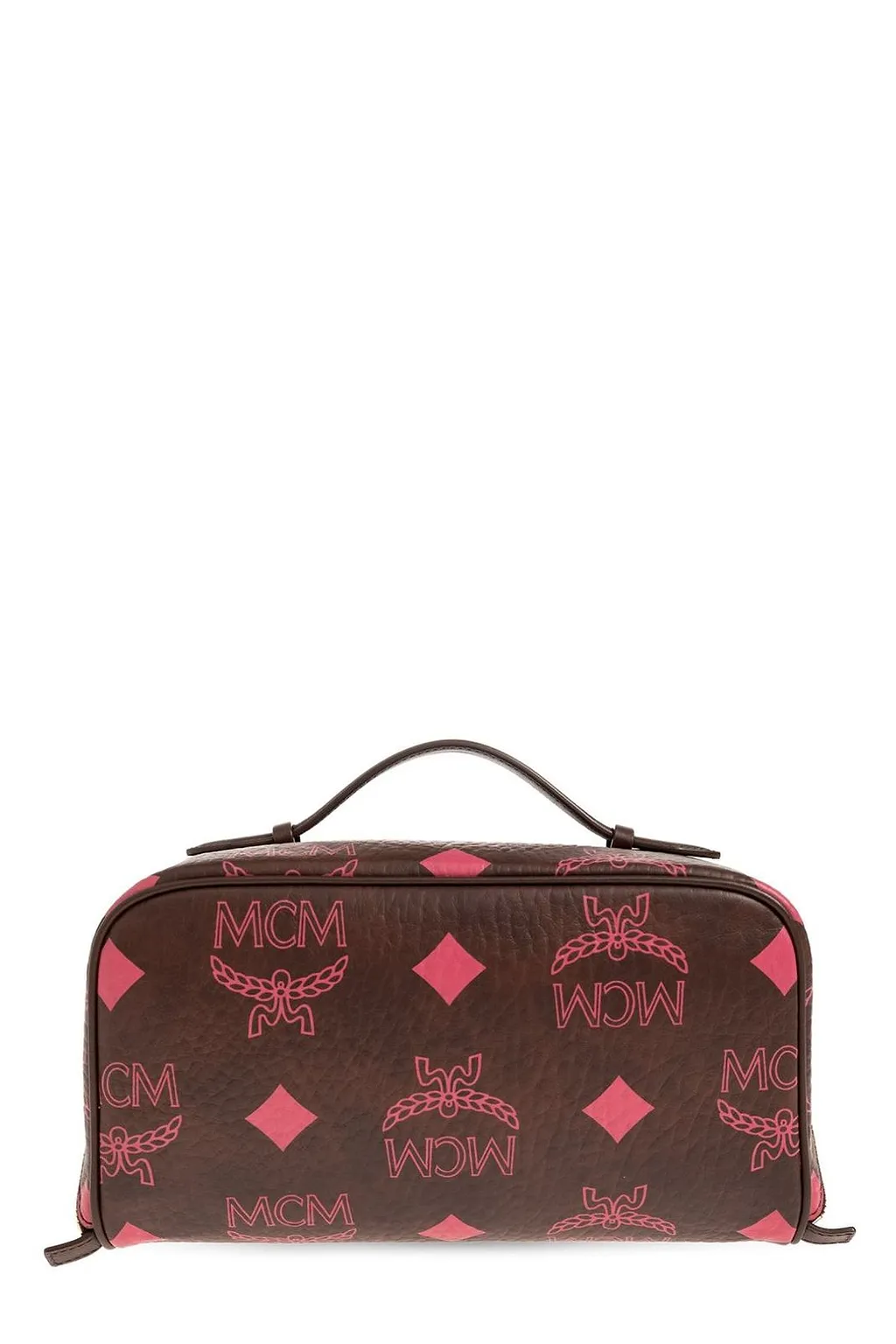 Mcm Ottomar Zip-Up Toiletry Bag