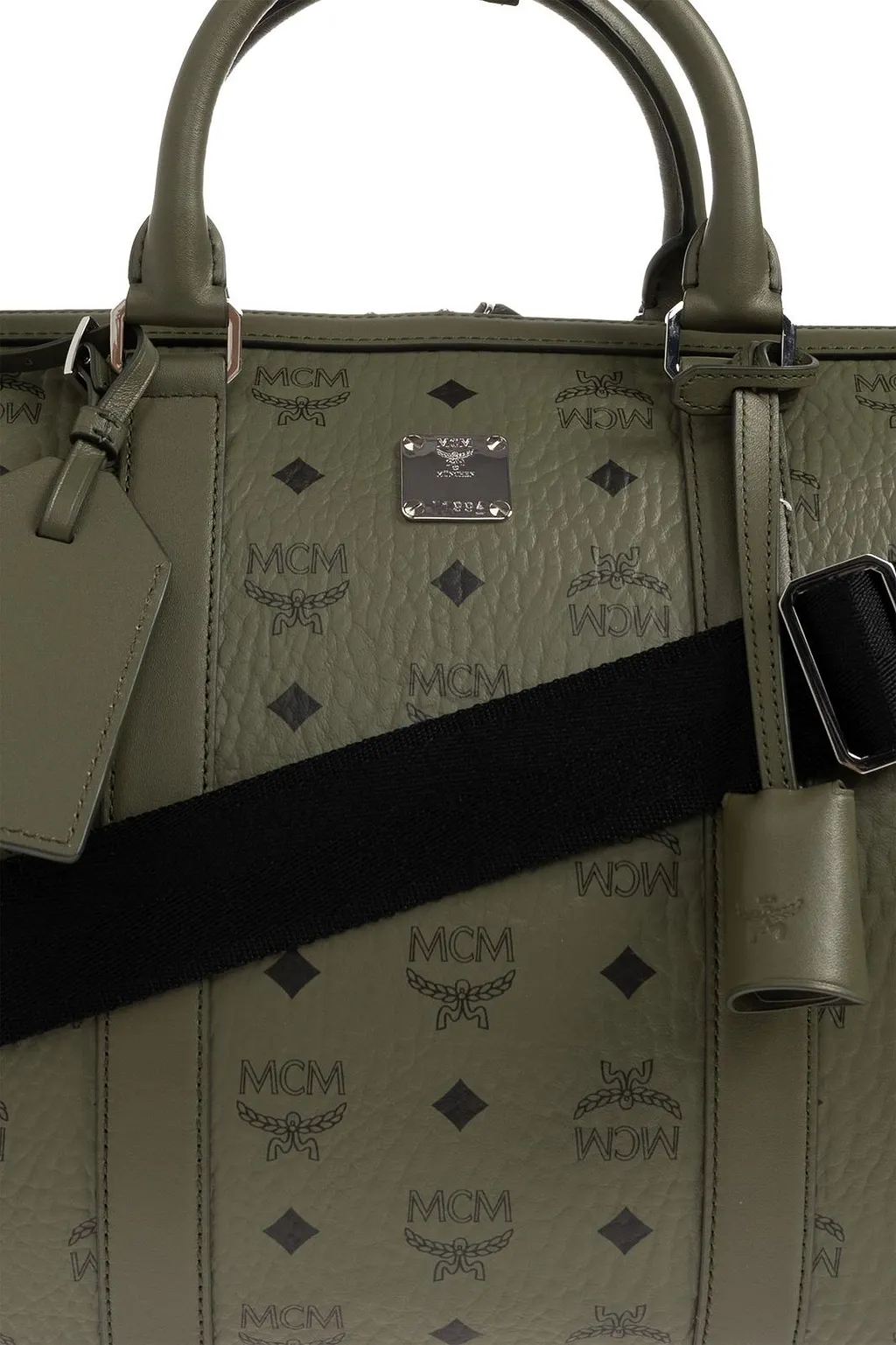 Mcm Ottomar Monogram Cabin Bag