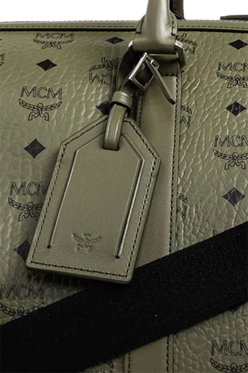 Mcm Ottomar Monogram Duffel Bag