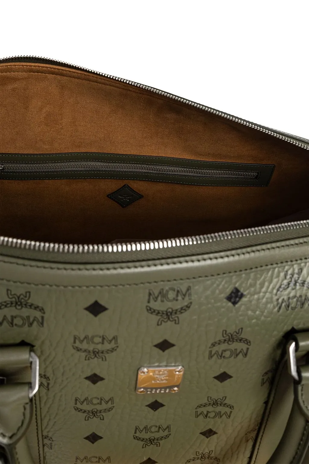Mcm Ottomar Monogram Duffel Bag