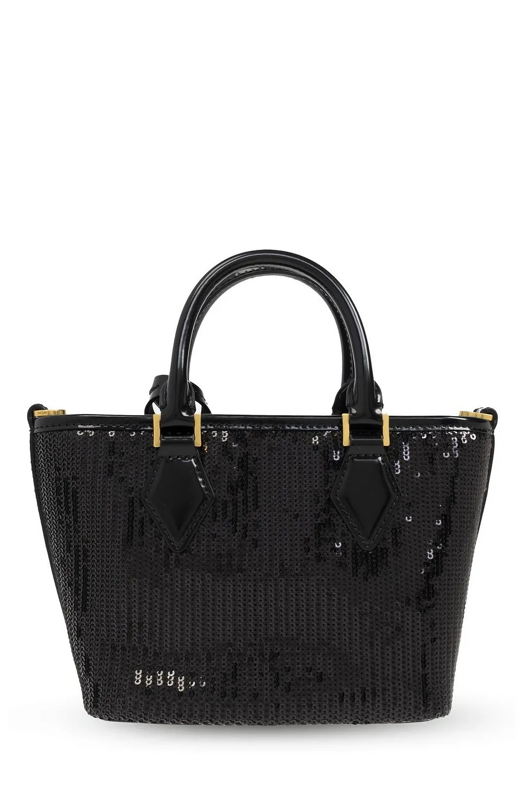 Mcm Sequinned Aren Shopper Bag