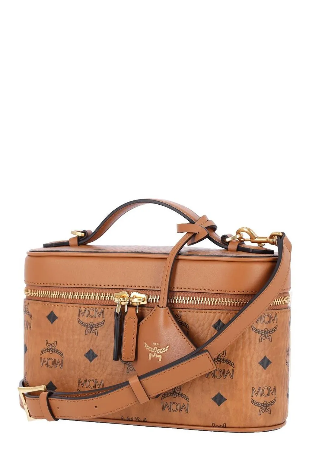 Mcm Monogram Vanity Shoulder Bag