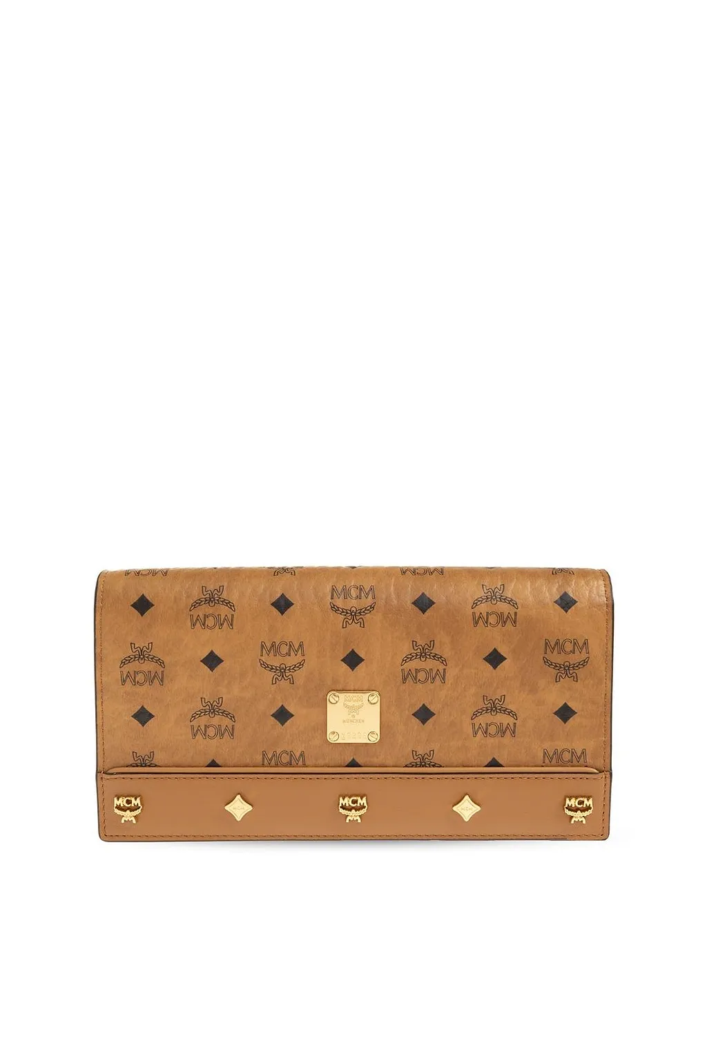 Mcm Studded Belt Wallet