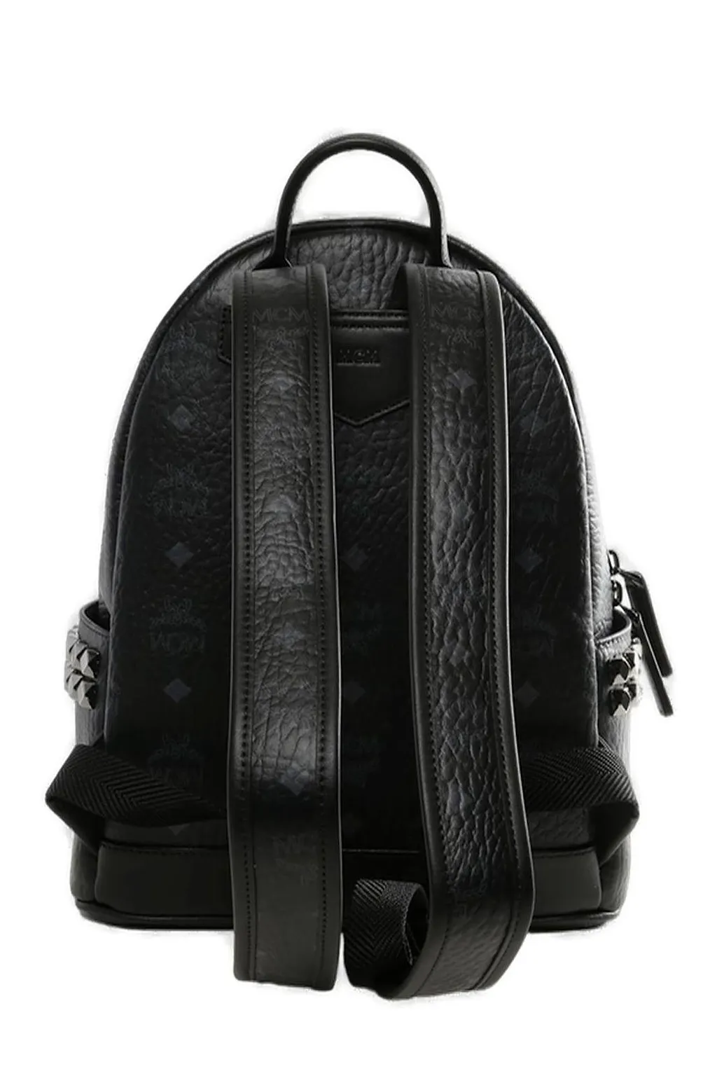 Mcm Stark Studded Mini Backpack