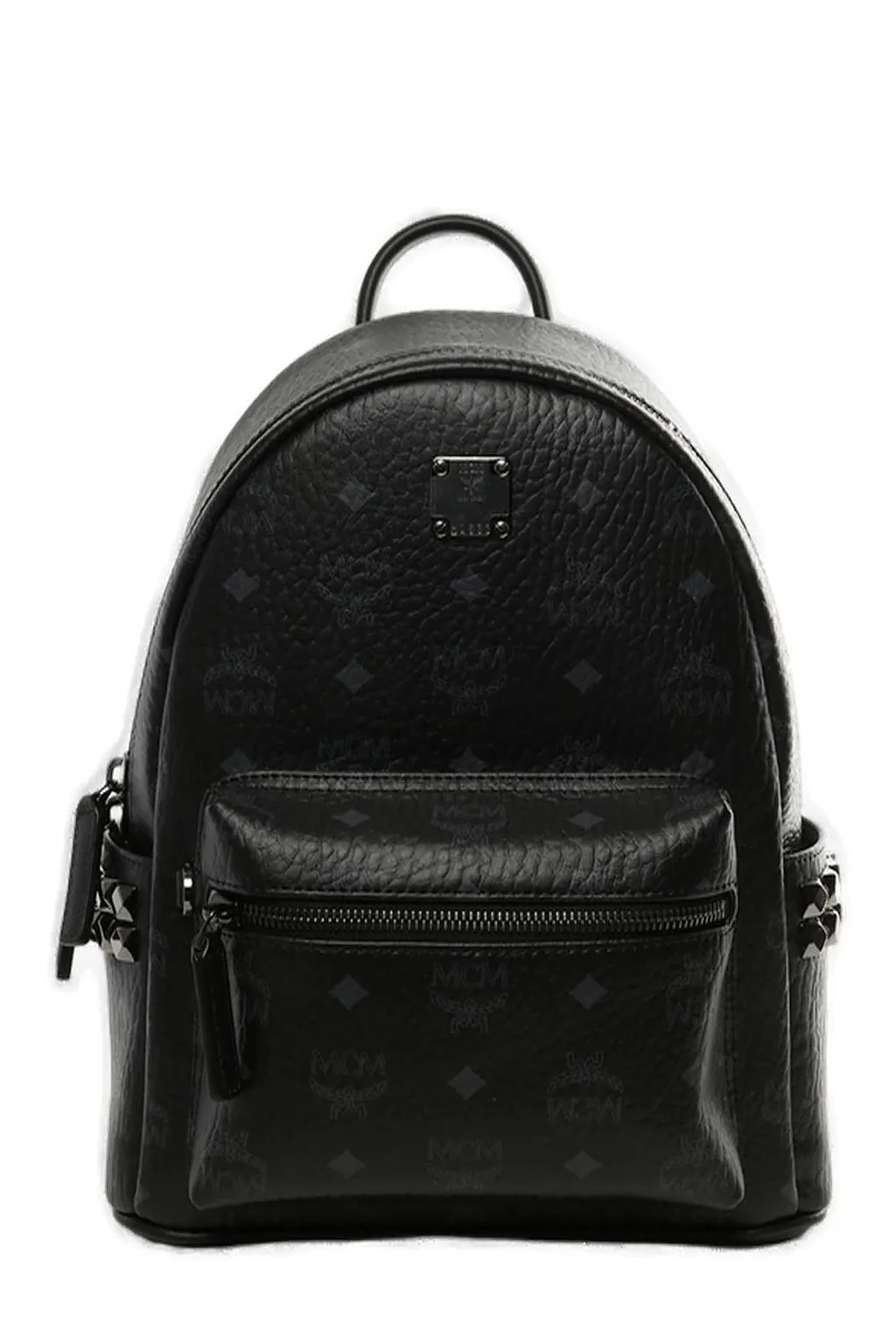 Mcm Stark Studded Mini Backpack