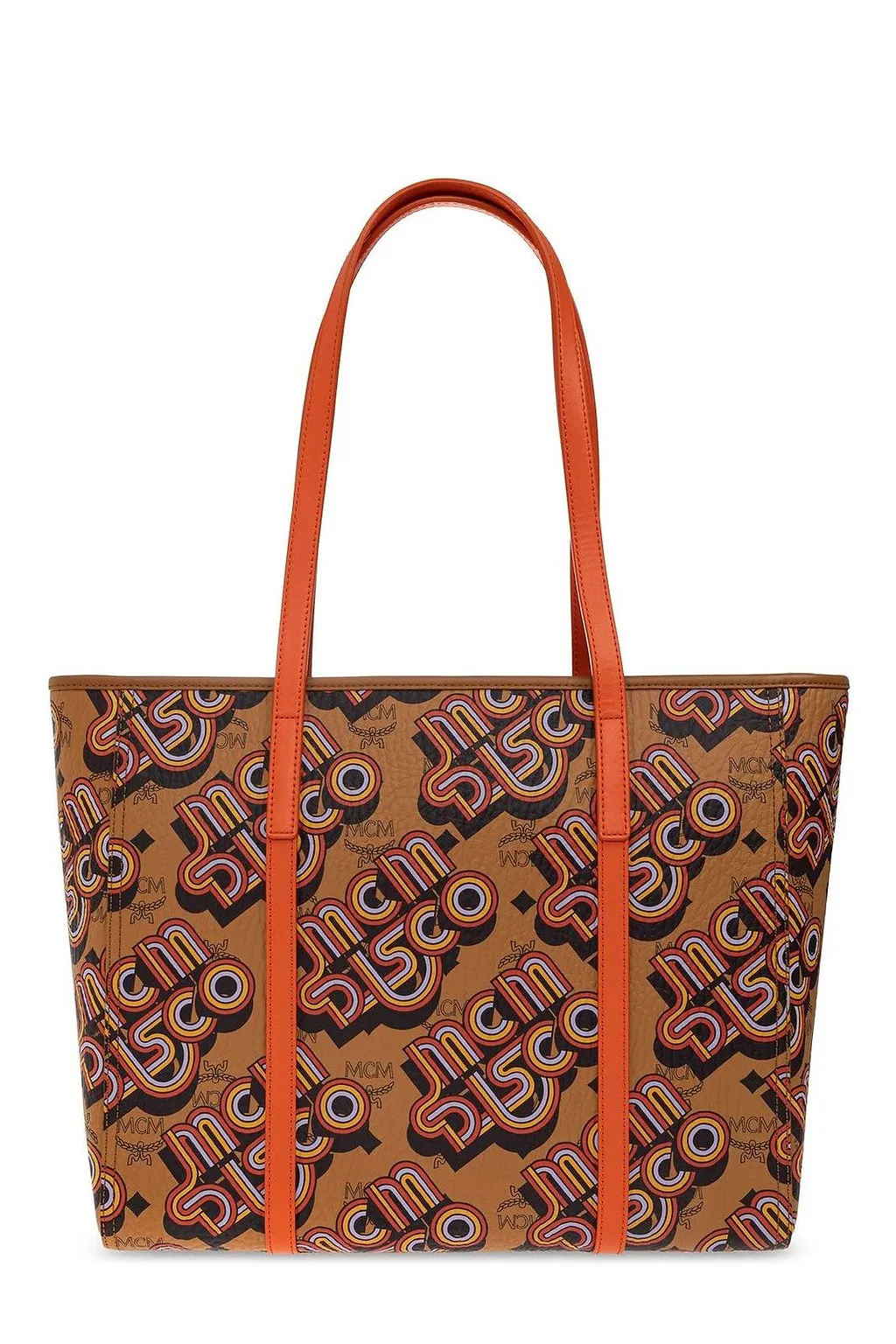 Mcm Toni Top-Zip Medium Shopper Bag
